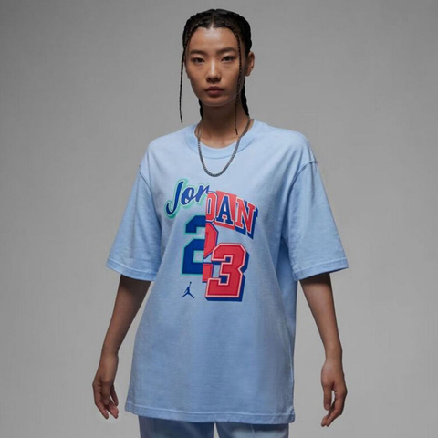 nike耐克2023年新款女子W J  TEE OS GCEL短袖T恤FQ0362-456