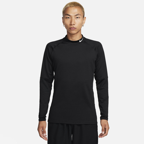 NIKE耐克2025男子AS M NP TOP WARM LS MOCK针织有领长TFB8516-010