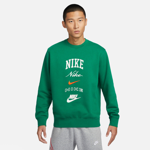 NIKE耐克2024男子AS M NK CLUB BB CREW STACK GX针织套头衫FN2611-365