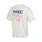 NIKE耐克2024女大童G NSW DF TEE OS GCEL无领短THF6293-133