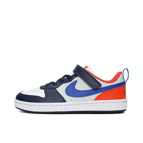 NIKE耐克2024男中童COURT BOROUGH LOW RECRAFT (PS)儿童复刻鞋DV5457-401