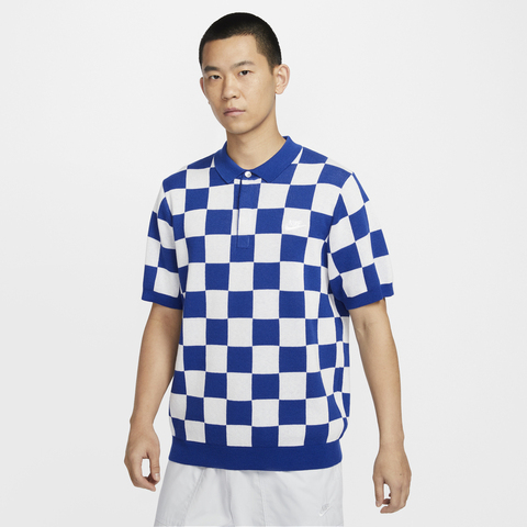 NIKE耐克2024男子AS M NK CLUB CHECKERS POLO有领短TFN3423-480