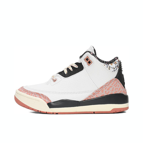 NIKE耐克2024女中童JORDAN 3 RETRO GP乔丹篮球鞋FQ9174-100