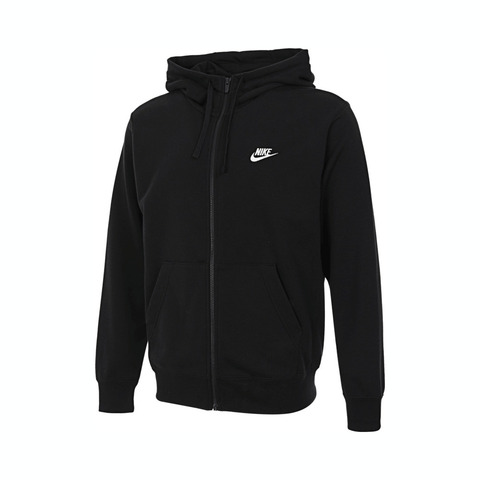 NIKE耐克2024男子AS M NSW CLUB HOODIE FZ FT GCE针织外套HV1064-010