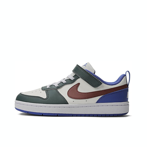 NIKE耐克2024男小童COURT BOROUGH LOW RECRAFT (PS)儿童复刻鞋DV5457-300