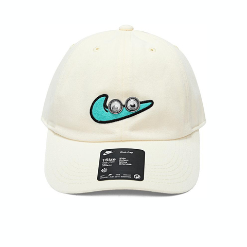 NIKE耐克2024大童K NK CLUB CAP US CB SWOOSHY运动帽FZ0831-114