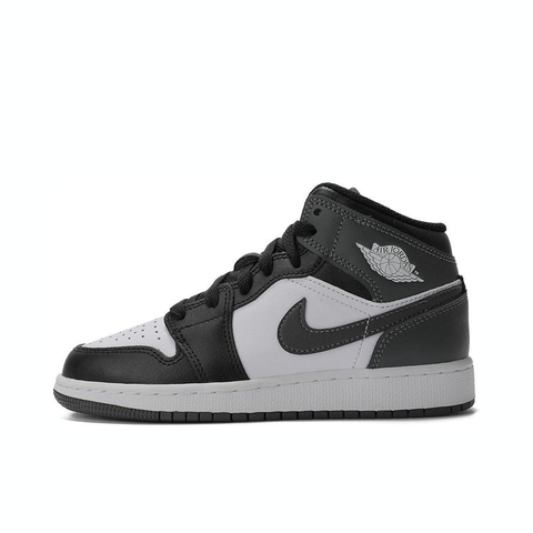 NIKE耐克2024男大童AIR JORDAN 1 MID (GS)乔丹DQ8423-001