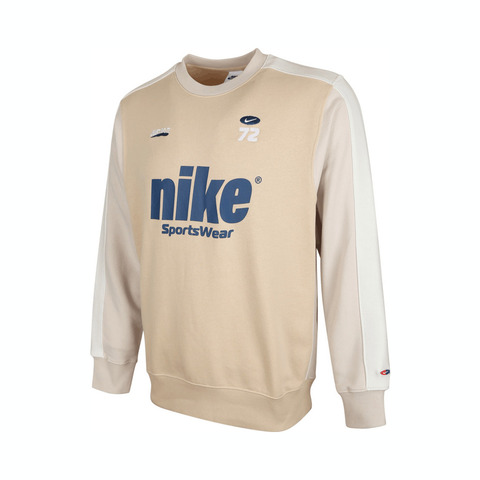 NIKE耐克2024男子AS M NSW CLUB CREW FT CIRCUIT针织套头衫HQ4949-126