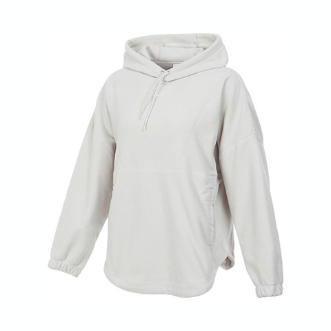 NIKE耐克2024女子AS W NK ONE TF PO HOODIE POLAR人造毛绒套头衫FV8077-104