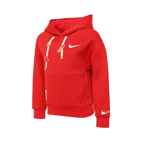 NIKE耐克2025小童套头连帽卫衣针织连帽卫衣NY2512251PS-001