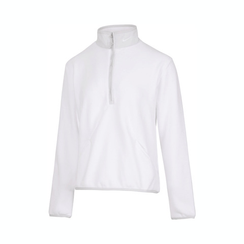 NIKE耐克2025女子AS W NK TF VCTRY LS HZ TOP针织有领长TDA3237-100