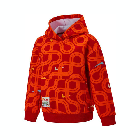 NIKE耐克2025小童套头连帽卫衣针织连帽卫衣NY2512248PS-001