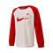 NIKE耐克2025男小童长袖T恤针织无领长TNY2512250PS-001