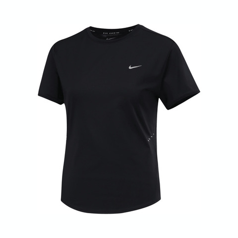 NIKE耐克2025女子AS W NK SWIFT DF SS TOP针织无领短THM9699-010