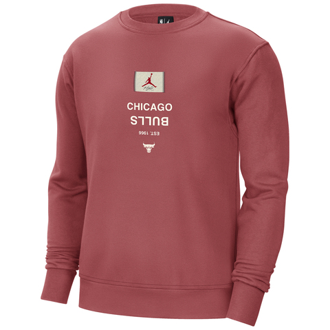 NIKE耐克2025男子AS CHI MNK FLC CREW CTS ST针织无帽卫衣FV8344-691