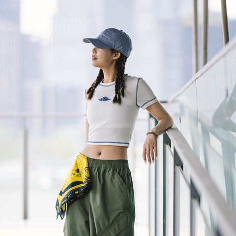 NIKE耐克2025女子AS W J SS SLM CRP GFX TEE RAIR针织无领短TIB2921-133