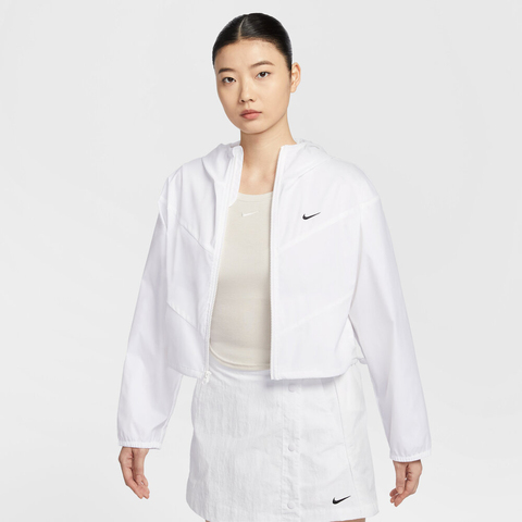 NIKE耐克2025女子AS W NSW NK WR WVN LTWT HDED梭织连帽外套HJ1183-100