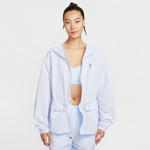 NIKE耐克2025女子AS W NSW WVN JKT GCEL梭织连帽外套IF0609-085
