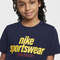 NIKE耐克2025大童K NSW TEE CLUB FAM针织无领短THM5664-451