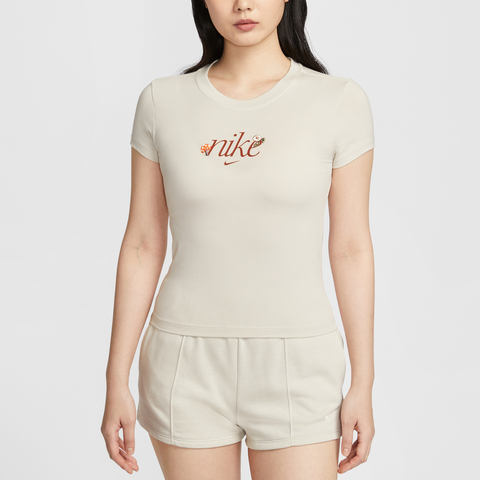 NIKE耐克2025女子AS W NSW NK CHLL KNIT TEE EDAY针织无领短THF9723-104