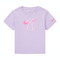NIKE耐克2025女小童短袖T恤针织无领短TNY2522099PS-001