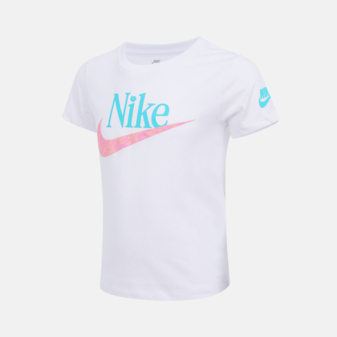 NIKE耐克2025女小童短袖T恤针织无领短TNY2522091PS-002