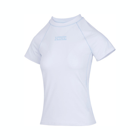 NIKE耐克2025女子AS W NK DF SS TOP GCEL针织无领短TIF0618-100