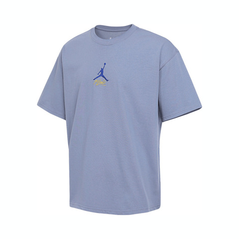 NIKE耐克2025男子GSW M NK CTS STMT JDN SS TEE针织无领短THF5433-493