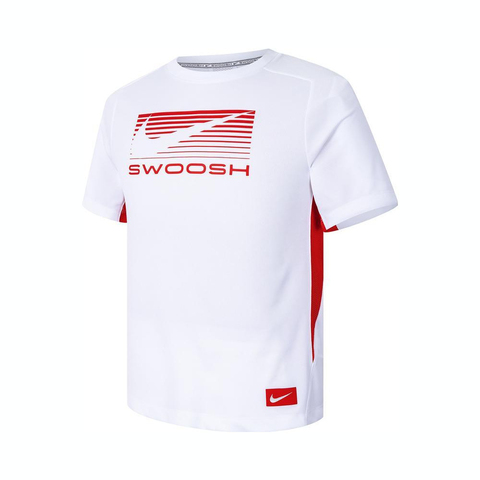 NIKE耐克2025大童B NK DF MULTI  SS TOP GX LOVE针织无领短THJ3743-101