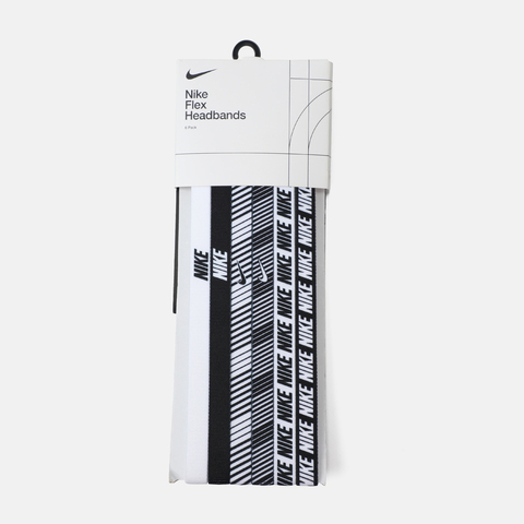 NIKE耐克2025中性NIKE FLEX CLASSIC PRINTED 发带（6条装）头带N1011930189OS