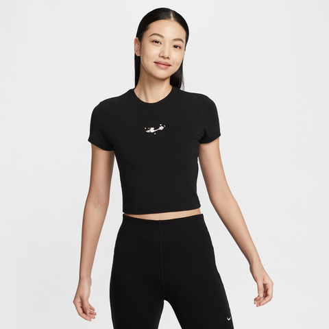 NIKE耐克2025女子AS W NSW NK CHLL KNT CRP GCEL针织无领短TIF2007-010