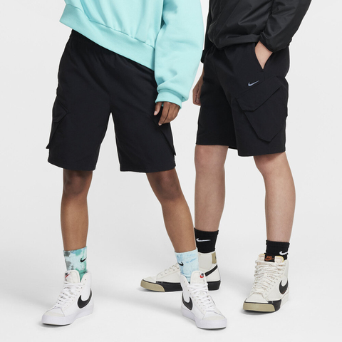 NIKE耐克2025大童K NSW CITY UTILITY CARGO SHORT梭织短裤FZ4903-010