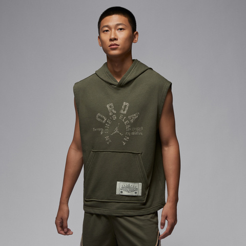 NIKE耐克2025男子AS M J DF CSVR FLC SL PO DD休闲背心HV1260-222