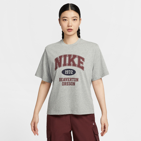NIKE耐克2025女子AS W NSW SS BOXY RETRO TEE GCE针织无领短TIH0825-063