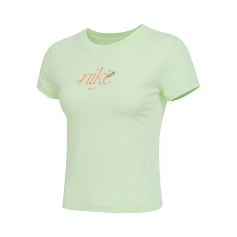 NIKE耐克2025女子AS W NSW NK CHLL KNIT TEE EDAY针织无领短THF9723-360