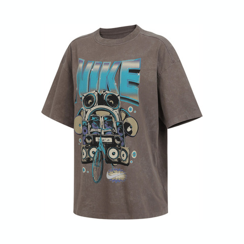 NIKE耐克2025女子AS W NSW OS SS TEE FVL针织无领短THF9692-214