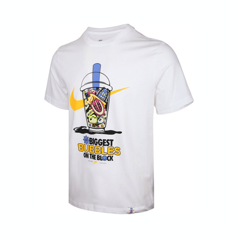 NIKE耐克2025男子AS U NSW TEE OC SOLE FOOD HBR针织无领短THJ0771-100