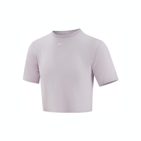 NIKE耐克2025女大童G NK DF ONE LOOSE SS TOP LBR针织无领短TFZ5602-537