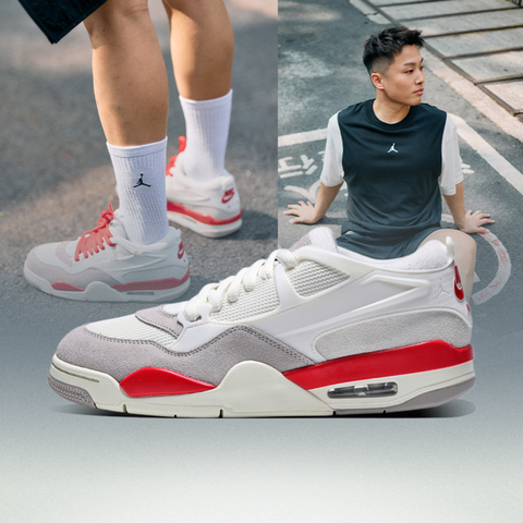 NIKE耐克2025男子AIR JORDAN 4 RM乔丹HF8126-100