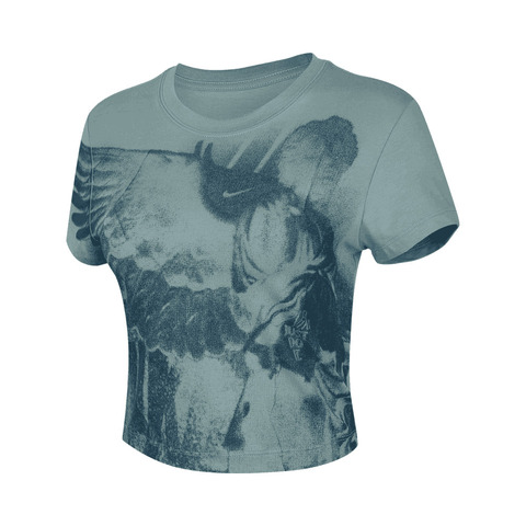 NIKE耐克2025女子AS W NSW NK CHLL KNT CRP TEE O针织无领短THV5001-017