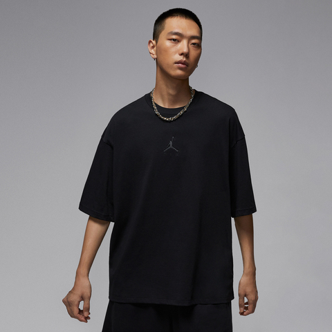 NIKE耐克2025男子AS M J FLT ESS OVSZ SS CREW针织无领短TIB7346-010