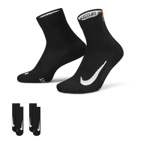 NIKE耐克2025中性U NK MULTIPLIER MAX ANKLE 2PR中袜优惠装CU1309-010