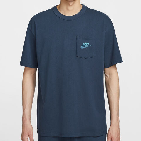 NIKE耐克2025男子AS M NSW TEE SSNL PRE ESS PKT针织无领短THQ9241-451