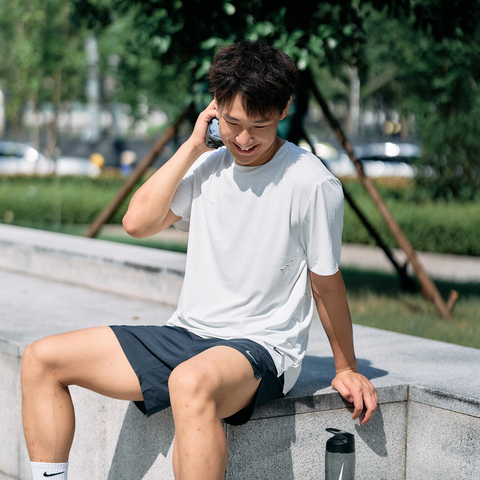 NIKE耐克2025男子AS M NK DFADV RUN PINNACLE SS针织无领短THV2005-121