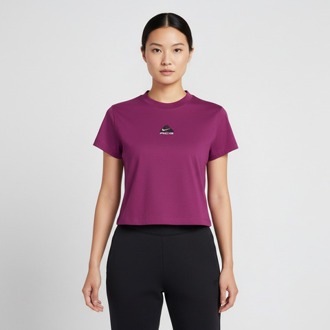 NIKE耐克2025女子AS W ACG DF BABY LUNGS SS针织无领短THM6085-505