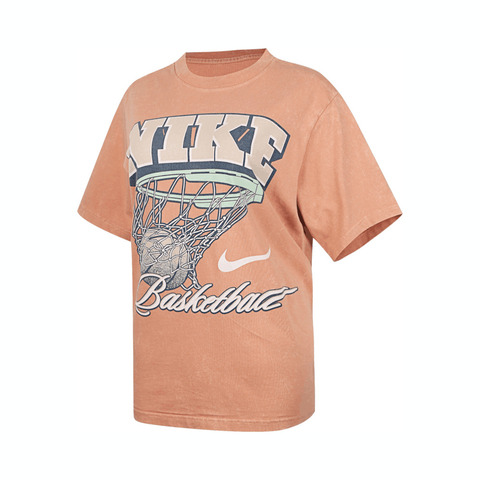 NIKE耐克2025女子AS W NK SS TEE OC BB FA25 VTG针织无领短THV6984-688