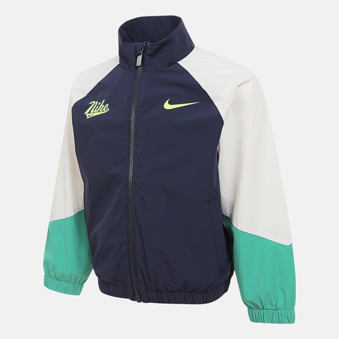 NIKE耐克2025小童梭织夹克梭织无帽外套NY2532012PS-001