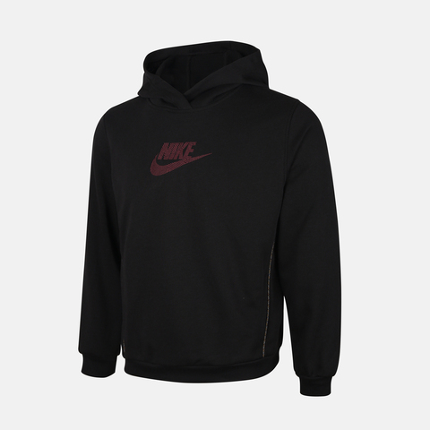 NIKE耐克2025大童K NSW CLUB FT HDY BTS针织连帽卫衣HQ9327-010