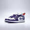 NIKE耐克2025男大童AIR JORDAN 1 LOW (GS)乔丹553560-551