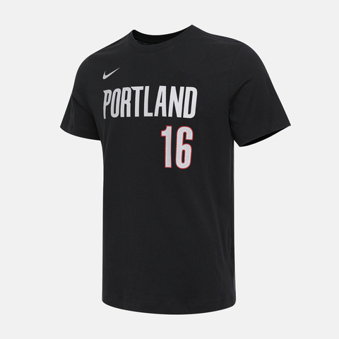 NIKE耐克2025男子Yang Hansen Portland Trail Blazers Essential针织无领短TIV0566-015